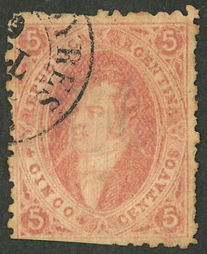 Lot 43 - Argentina rivadavias -  Guillermo Jalil - Philatino Auction # 2621 ARGENTINA: General auction with very low starts!