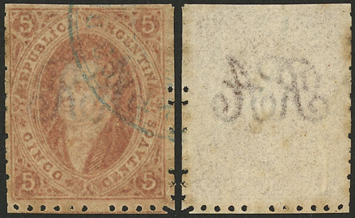 Lot 48 - Argentina rivadavias -  Guillermo Jalil - Philatino Auction # 2621 ARGENTINA: General auction with very low starts!
