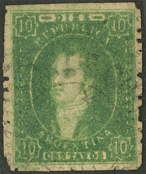 Lot 51 - Argentina rivadavias -  Guillermo Jalil - Philatino Auction # 2621 ARGENTINA: General auction with very low starts!