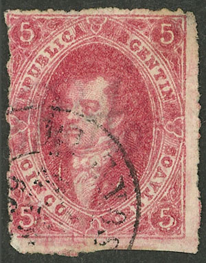Lot 62 - Argentina rivadavias -  Guillermo Jalil - Philatino Auction # 2621 ARGENTINA: General auction with very low starts!
