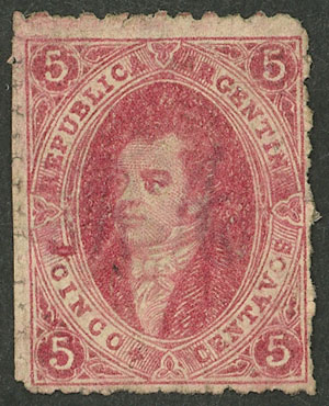 Lot 63 - Argentina rivadavias -  Guillermo Jalil - Philatino Auction # 2621 ARGENTINA: General auction with very low starts!