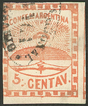 Lot 20 - Argentina confederation - Guillermo Jalil - Philatino Auction # 2621 ARGENTINA: General auction with very low starts! Lot 20 - Argentina confederation - Guillermo Jalil - Philatino Auction # 2621 ARGENTINA: General auction with very low starts!