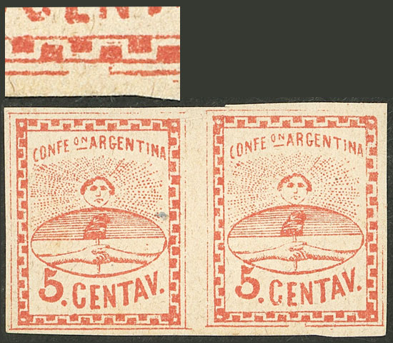 Lot 30 - Argentina confederation -  Guillermo Jalil - Philatino Auction # 2621 ARGENTINA: General auction with very low starts!