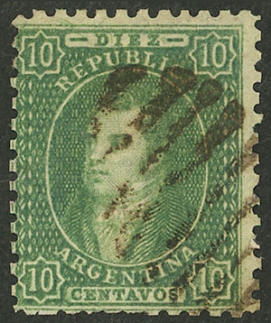 Lot 56 - Argentina rivadavias -  Guillermo Jalil - Philatino Auction # 2621 ARGENTINA: General auction with very low starts!