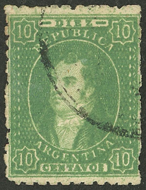 Lot 58 - Argentina rivadavias -  Guillermo Jalil - Philatino Auction # 2621 ARGENTINA: General auction with very low starts!