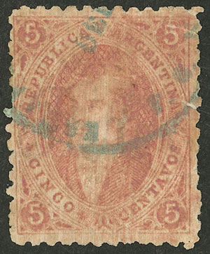Lot 70 - Argentina rivadavias -  Guillermo Jalil - Philatino Auction # 2621 ARGENTINA: General auction with very low starts!