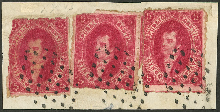 Lot 74 - Argentina rivadavias -  Guillermo Jalil - Philatino Auction # 2621 ARGENTINA: General auction with very low starts!