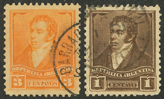 Lot 179 - Argentina general issues -  Guillermo Jalil - Philatino Auction # 2621 ARGENTINA: General auction with very low starts!