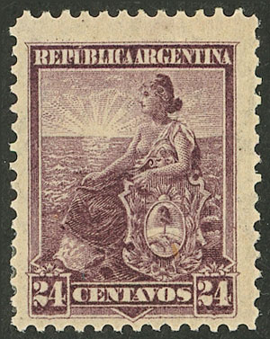 Lot 202 - Argentina general issues -  Guillermo Jalil - Philatino Auction # 2621 ARGENTINA: General auction with very low starts!