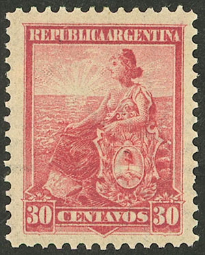 Lot 203 - Argentina general issues -  Guillermo Jalil - Philatino Auction # 2621 ARGENTINA: General auction with very low starts!