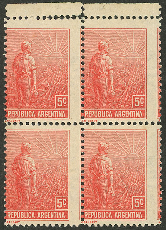 Lot 218 - Argentina general issues -  Guillermo Jalil - Philatino Auction # 2621 ARGENTINA: General auction with very low starts!