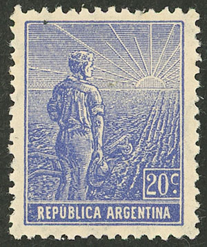 Lot 242 - Argentina general issues -  Guillermo Jalil - Philatino Auction # 2621 ARGENTINA: General auction with very low starts!