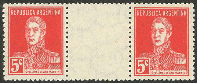 Lot 275 - Argentina general issues -  Guillermo Jalil - Philatino Auction # 2621 ARGENTINA: General auction with very low starts!