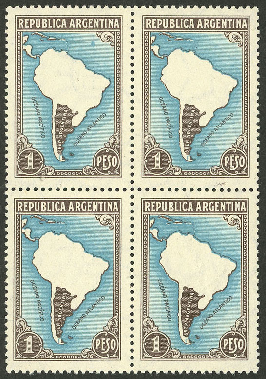 Lot 316 - Argentina general issues -  Guillermo Jalil - Philatino Auction # 2621 ARGENTINA: General auction with very low starts!