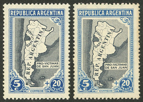 Lot 401 - Argentina general issues -  Guillermo Jalil - Philatino Auction # 2621 ARGENTINA: General auction with very low starts!