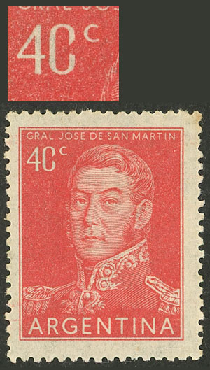 Lot 481 - Argentina general issues -  Guillermo Jalil - Philatino Auction # 2621 ARGENTINA: General auction with very low starts!