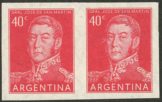 Lot 483 - Argentina general issues -  Guillermo Jalil - Philatino Auction # 2621 ARGENTINA: General auction with very low starts!