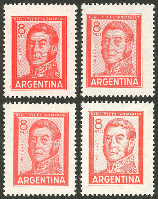 Lot 570 - Argentina general issues -  Guillermo Jalil - Philatino Auction # 2621 ARGENTINA: General auction with very low starts!