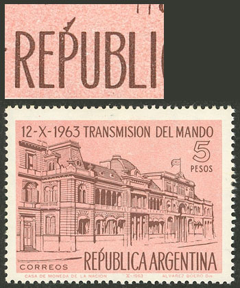 Lot 558 - Argentina general issues -  Guillermo Jalil - Philatino Auction # 2621 ARGENTINA: General auction with very low starts!