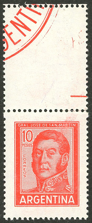 Lot 573 - Argentina general issues -  Guillermo Jalil - Philatino Auction # 2621 ARGENTINA: General auction with very low starts!