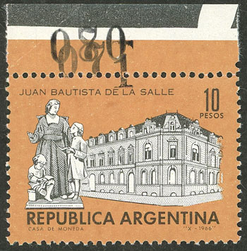 Lot 599 - Argentina general issues -  Guillermo Jalil - Philatino Auction # 2621 ARGENTINA: General auction with very low starts!
