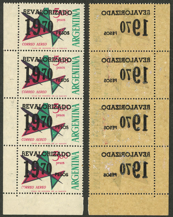 Lot 639 - Argentina general issues -  Guillermo Jalil - Philatino Auction # 2621 ARGENTINA: General auction with very low starts!