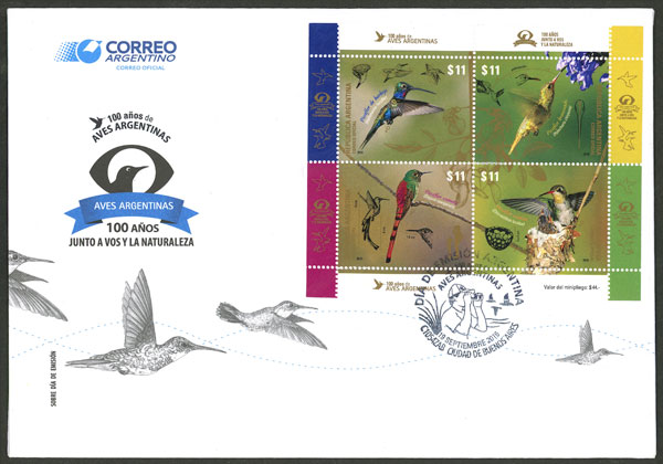 Lot 880 - Argentina souvenir sheets -  Guillermo Jalil - Philatino Auction # 2621 ARGENTINA: General auction with very low starts!