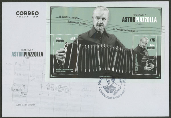 Lot 883 - Argentina souvenir sheets -  Guillermo Jalil - Philatino Auction # 2621 ARGENTINA: General auction with very low starts!