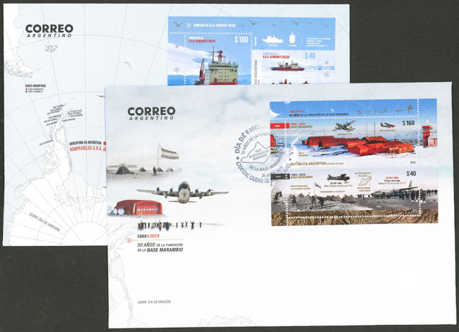 Lot 885 - Argentina souvenir sheets -  Guillermo Jalil - Philatino Auction # 2621 ARGENTINA: General auction with very low starts!