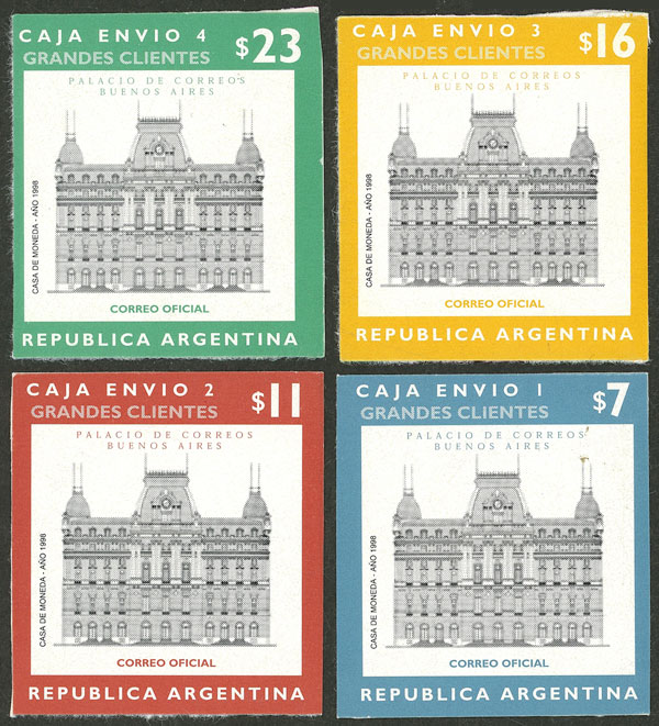 Lot 918 - Argentina parcel post stamps -  Guillermo Jalil - Philatino Auction # 2621 ARGENTINA: General auction with very low starts!