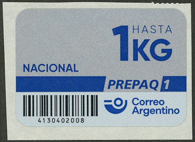 Lot 920 - Argentina parcel post stamps -  Guillermo Jalil - Philatino Auction # 2621 ARGENTINA: General auction with very low starts!