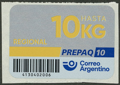 Lot 922 - Argentina parcel post stamps -  Guillermo Jalil - Philatino Auction # 2621 ARGENTINA: General auction with very low starts!