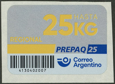 Lot 924 - Argentina parcel post stamps -  Guillermo Jalil - Philatino Auction # 2621 ARGENTINA: General auction with very low starts!