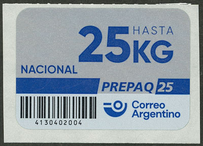 Lot 925 - Argentina parcel post stamps -  Guillermo Jalil - Philatino Auction # 2621 ARGENTINA: General auction with very low starts!