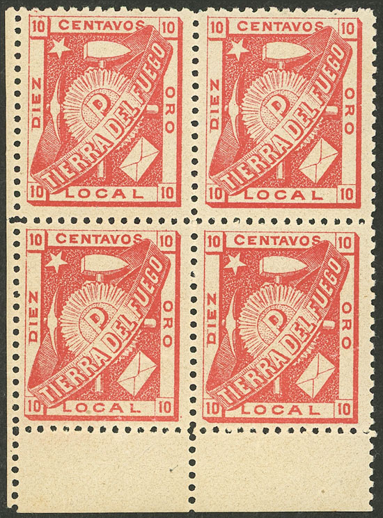 Lot 934 - Argentina private post -  Guillermo Jalil - Philatino Auction # 2621 ARGENTINA: General auction with very low starts!