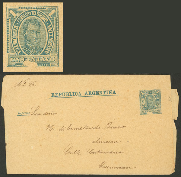 Lot 949 - Argentina Postal stationery -  Guillermo Jalil - Philatino Auction # 2621 ARGENTINA: General auction with very low starts!