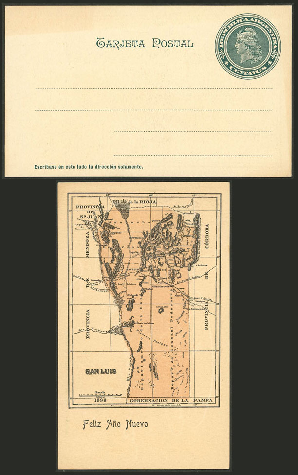 Lot 965 - Argentina Postal stationery -  Guillermo Jalil - Philatino Auction # 2621 ARGENTINA: General auction with very low starts!