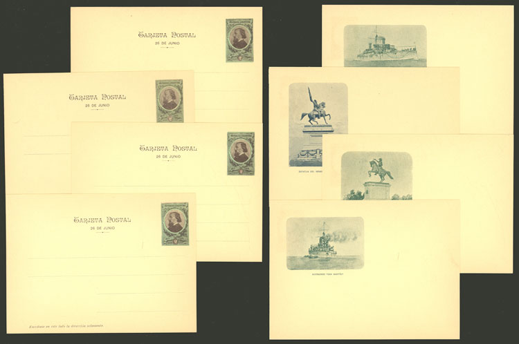 Lot 964 - Argentina Postal stationery -  Guillermo Jalil - Philatino Auction # 2621 ARGENTINA: General auction with very low starts!