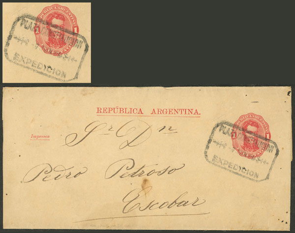 Lot 972 - Argentina postal history -  Guillermo Jalil - Philatino Auction # 2621 ARGENTINA: General auction with very low starts!