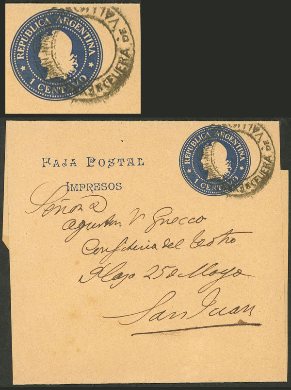 Lot 981 - Argentina postal history -  Guillermo Jalil - Philatino Auction # 2621 ARGENTINA: General auction with very low starts!