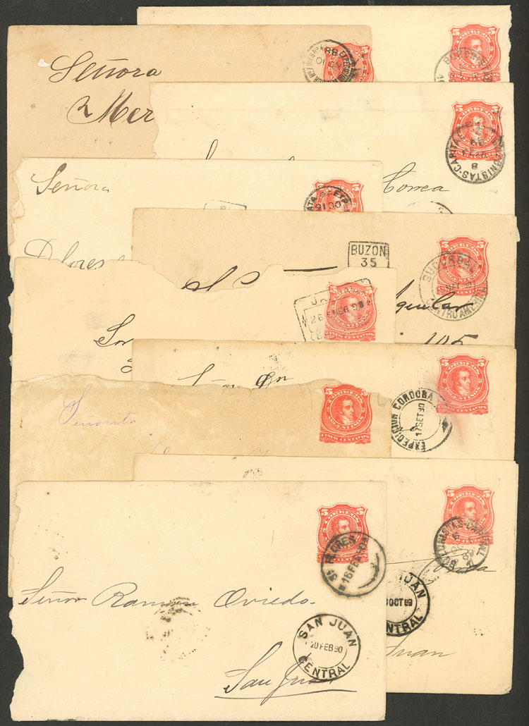Lot 976 - Argentina postal history -  Guillermo Jalil - Philatino Auction # 2621 ARGENTINA: General auction with very low starts!
