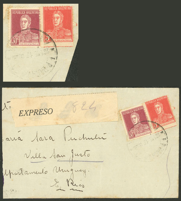 Lot 987 - Argentina postal history -  Guillermo Jalil - Philatino Auction # 2621 ARGENTINA: General auction with very low starts!