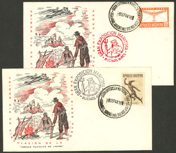 Lot 1000 - Argentina postal history -  Guillermo Jalil - Philatino Auction # 2621 ARGENTINA: General auction with very low starts!