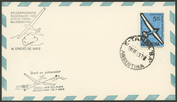 Lot 1022 - Argentina postal history -  Guillermo Jalil - Philatino Auction # 2621 ARGENTINA: General auction with very low starts!