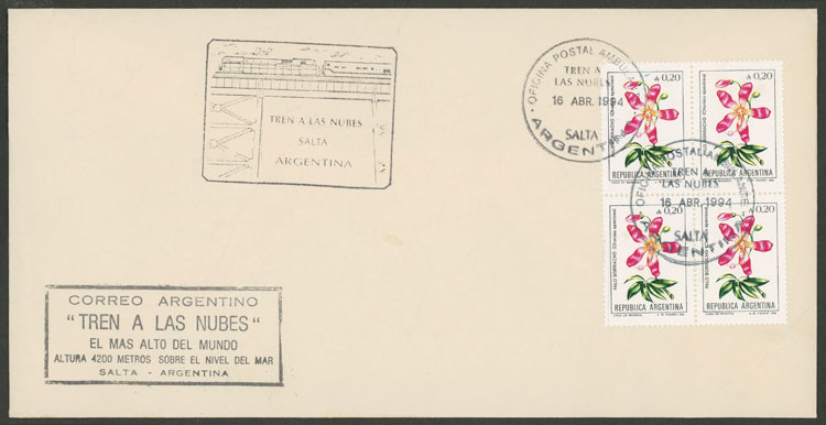 Lot 1054 - Argentina postal history -  Guillermo Jalil - Philatino Auction # 2621 ARGENTINA: General auction with very low starts!