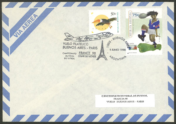 Lot 1057 - Argentina postal history -  Guillermo Jalil - Philatino Auction # 2621 ARGENTINA: General auction with very low starts!