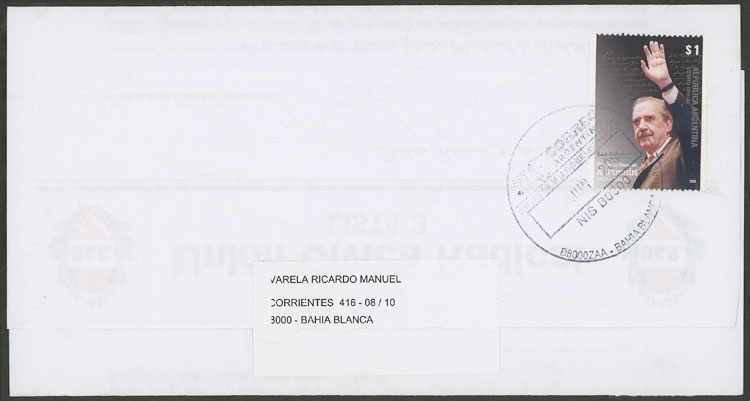 Lot 968 - Argentina postal history -  Guillermo Jalil - Philatino Auction # 2621 ARGENTINA: General auction with very low starts!