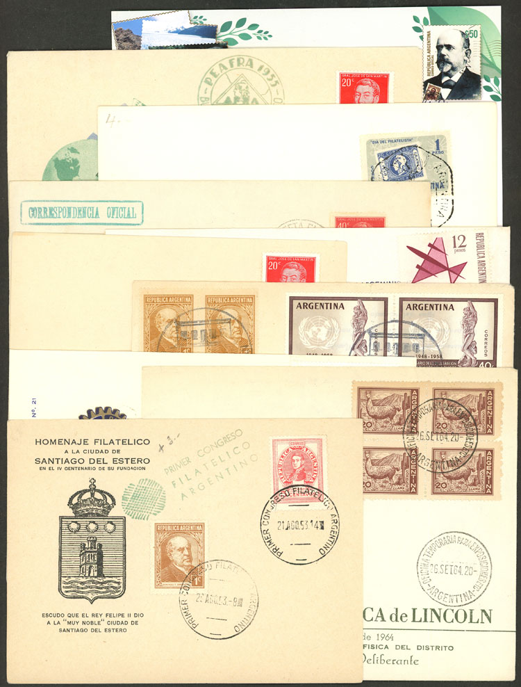 Lot 1011 - Argentina postal history -  Guillermo Jalil - Philatino Auction # 2621 ARGENTINA: General auction with very low starts!