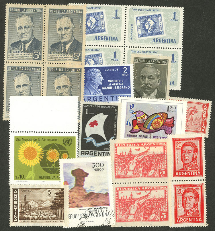 Lot 1069 - Argentina Lots and Collections -  Guillermo Jalil - Philatino Auction # 2621 ARGENTINA: General auction with very low starts!