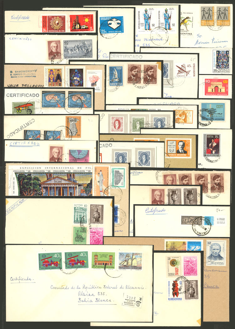 Lot 1027 - Argentina postal history -  Guillermo Jalil - Philatino Auction # 2621 ARGENTINA: General auction with very low starts!